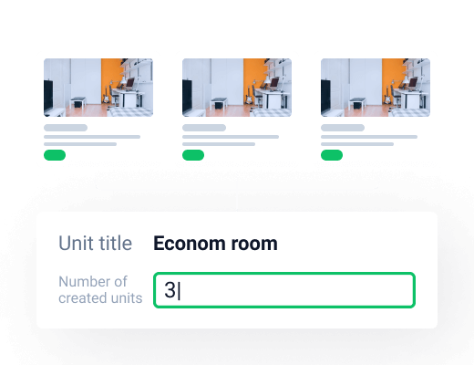 managing bookings of the same types
