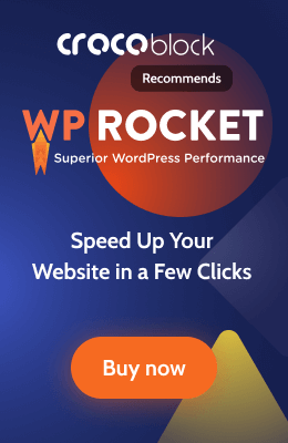 wp rocket plugin banner 