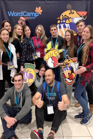 crocoblock team at WordCamp 2019
