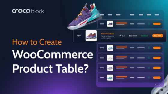 How to Create a WooCommerce Product Table