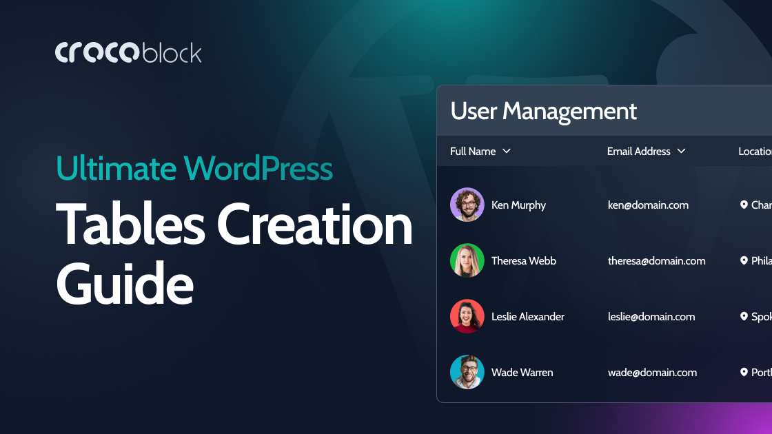 Ultimate WordPress Tables Creation Guide