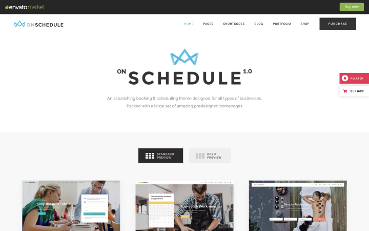 OnSchedule theme