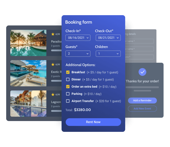 jetbooking for elementor and gutenberg