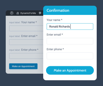 appointment booking form