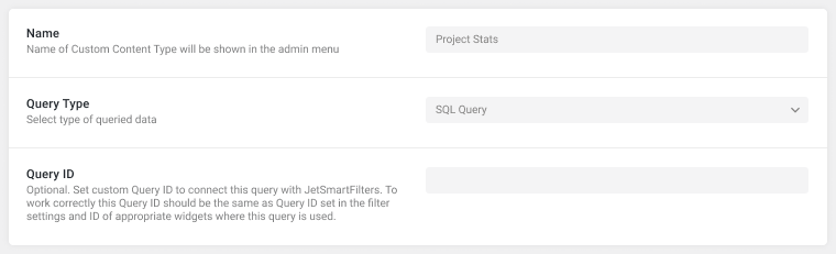 query type sql