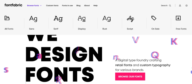 fontfabric fonts