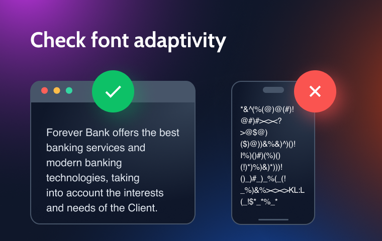 adaptive typography fonts