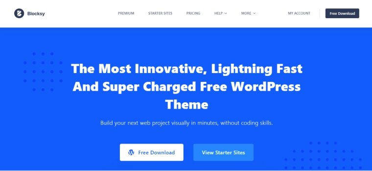 Blocksy WordPress theme