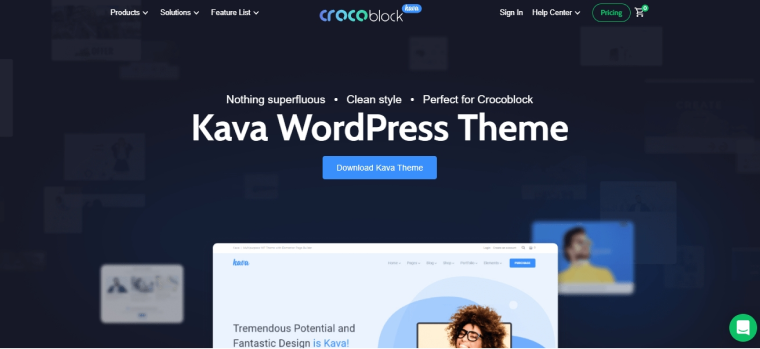 kava wordpress theme