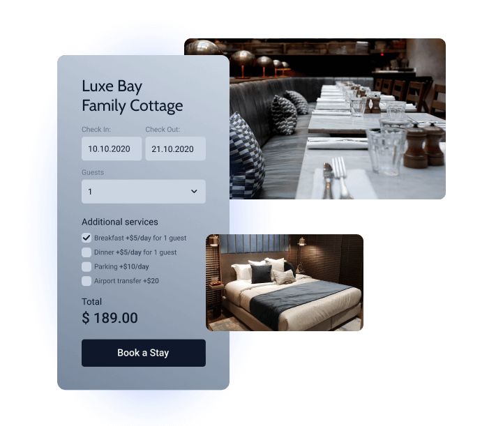 Bristol – WordPress hotel booking system