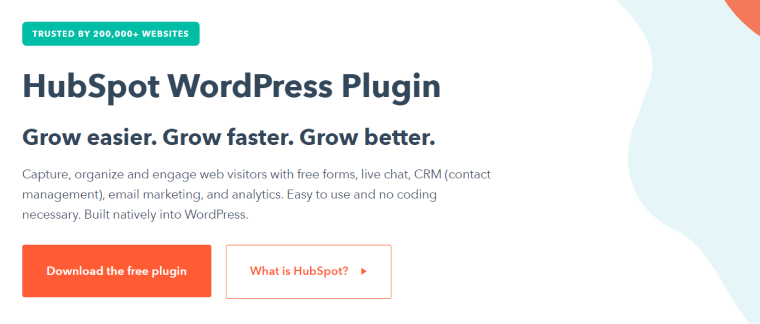 hubspot wordpress plugin