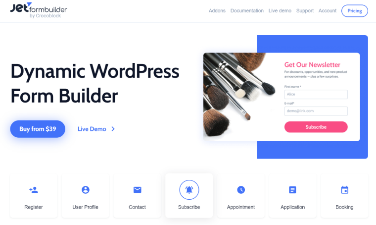 JetFormBuilder WordPress Plugin