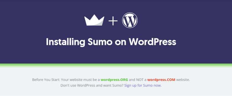 sumo for wordpress