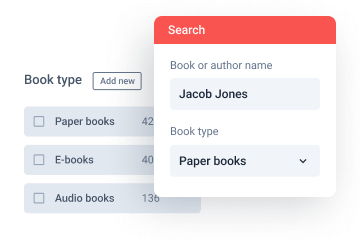 book type taxonomy