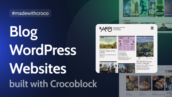 7 WordPress Blog Websites Built with Crocoblock
