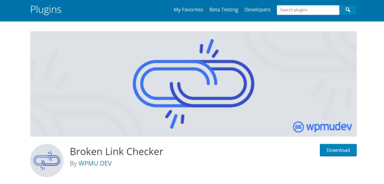 Broken Link Checker homepage