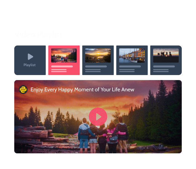 JetBlog video playlist widget