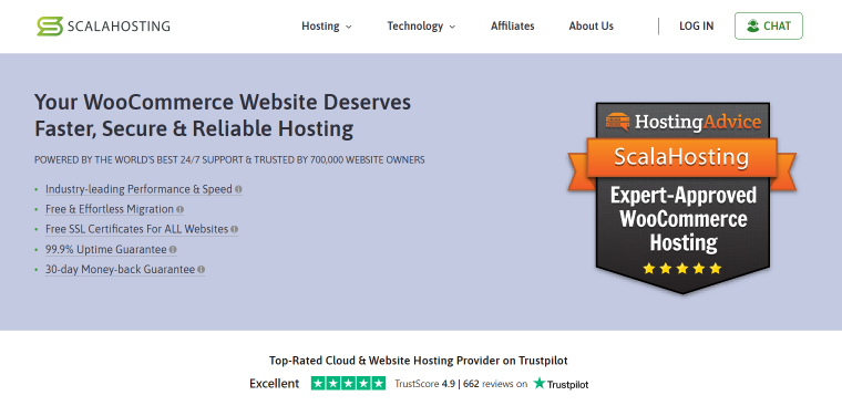 scala hosting provider