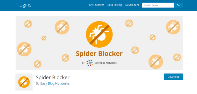 spider blocker plugin review