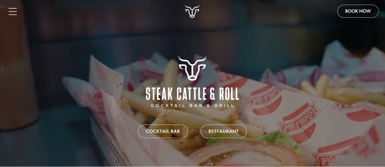 steak reastaurant business website