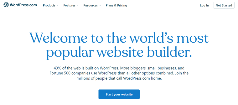 wordpress blogging platform