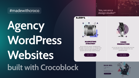 6 WordPress Agency Websites Built with Crocoblock