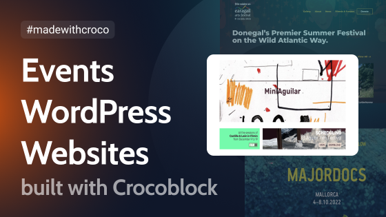 9 WordPress Event Websites Built with Crocoblock