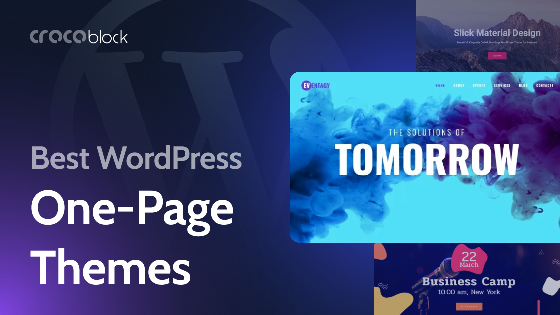 10 Awesome One-Page WordPress Themes