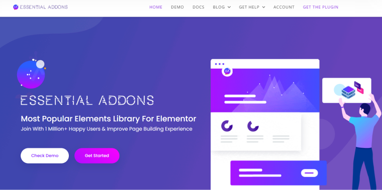 essential addons for elementor plugin