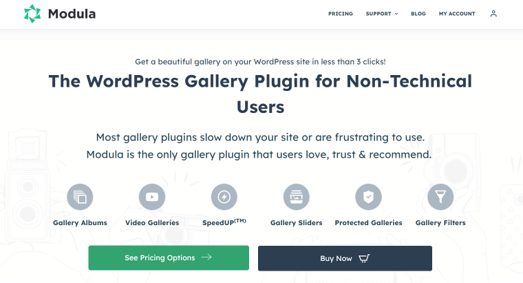 Modula plugin homepage