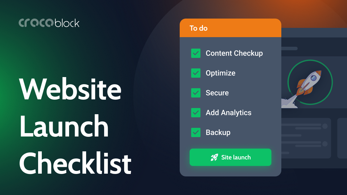 Website Launch Checklist: 25 Things You Need To Do Before the Start