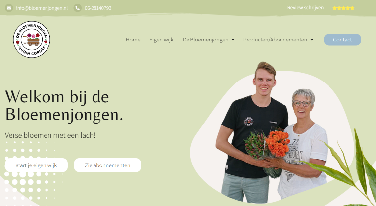 De Bloemenjongen main page