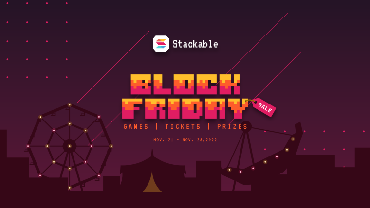 Stackable black friday discount 2022