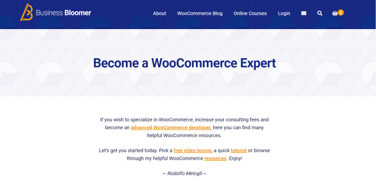 Businessbloomer woocommerce blog