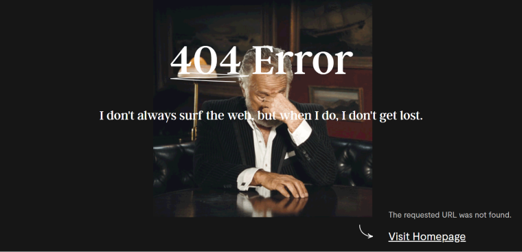 404 error page example