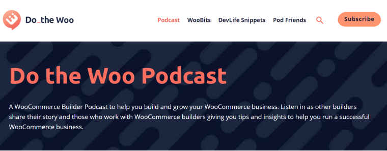 Do the woo woocommerce podcast
