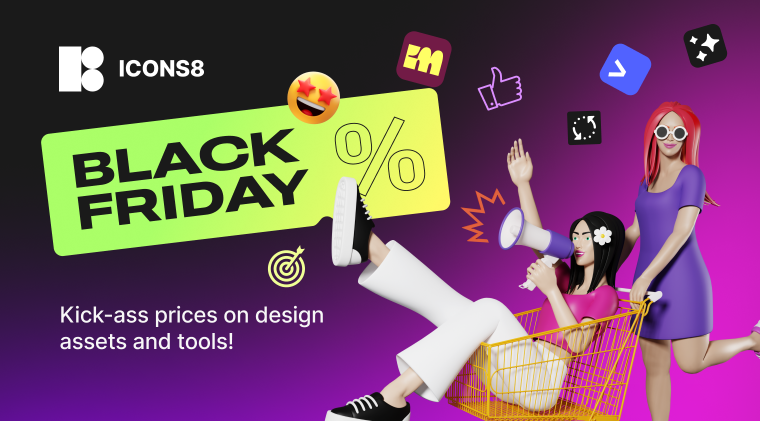 Icons8 black friday deal 2022