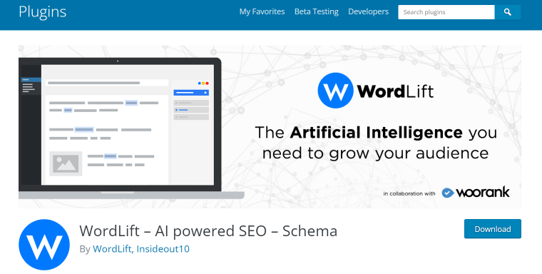 plugin wordpress ai wordlift