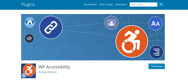 wp accessibility wordpress plugin