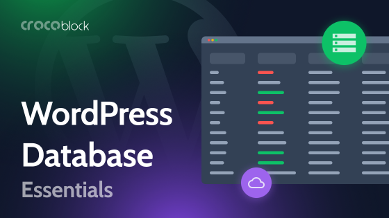 WordPress Database Essentials and Optimization