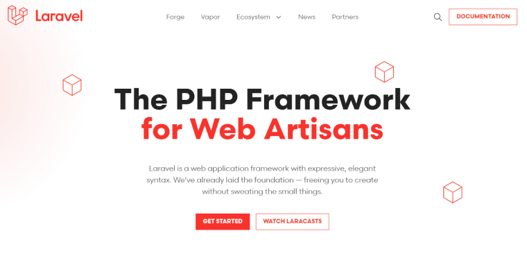 Laravel free php framework