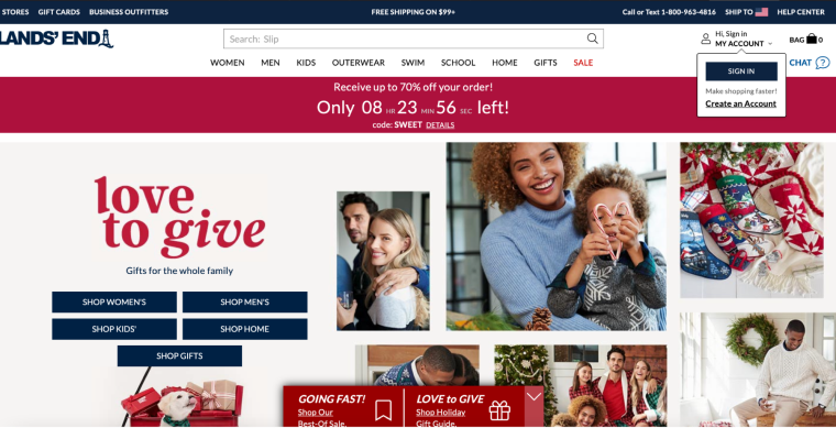 10 Effective eCommerce Holiday Page Designs - Pixc