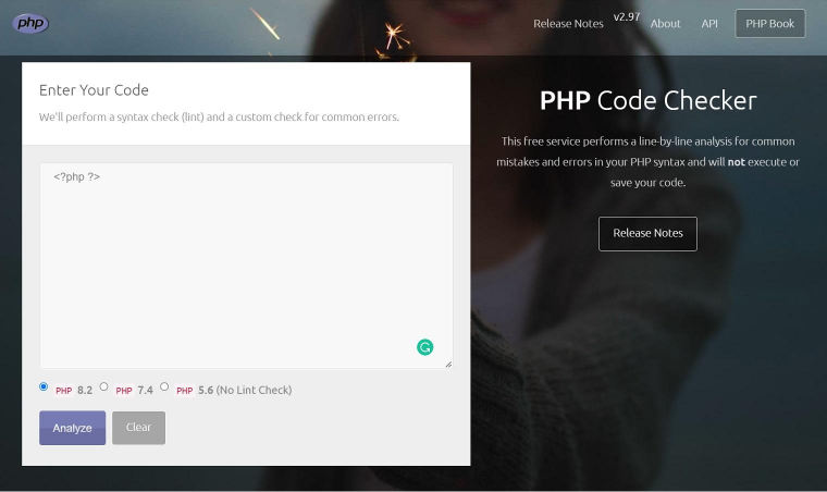 php code checker tool