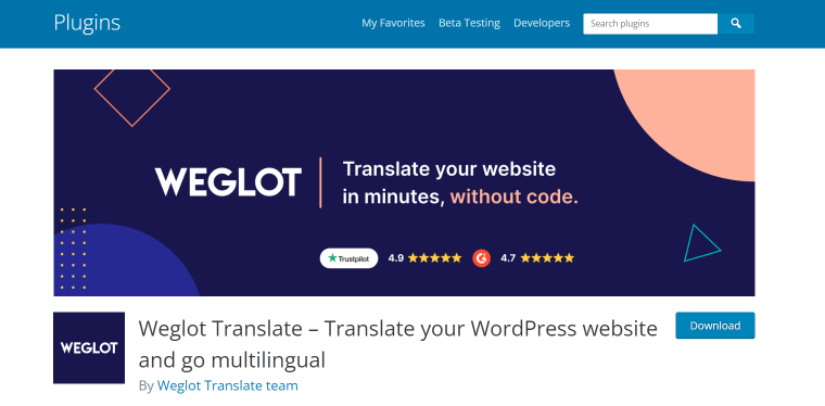 weglot translate wp plugin