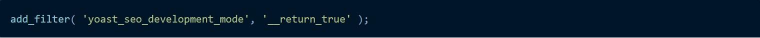 yoast seo debug mode
