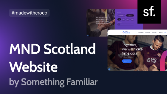 Something Familiar Agency Case: MND Scotland Website Re-Design