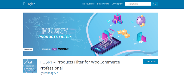 husky woocommerce product filter plugin