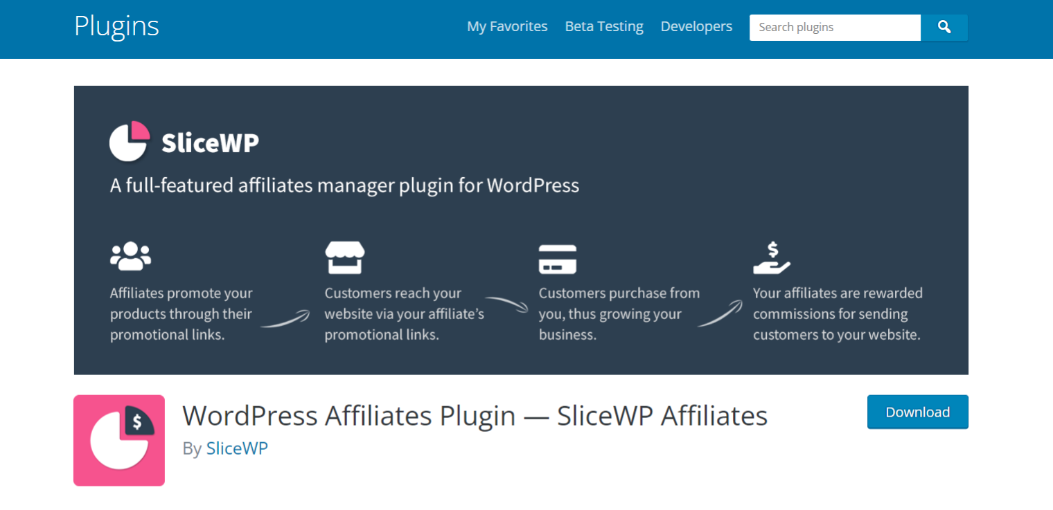 SliceWP Affiliate Plugin