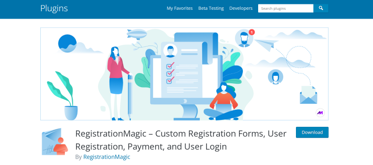 registrationmagic user profile plugin