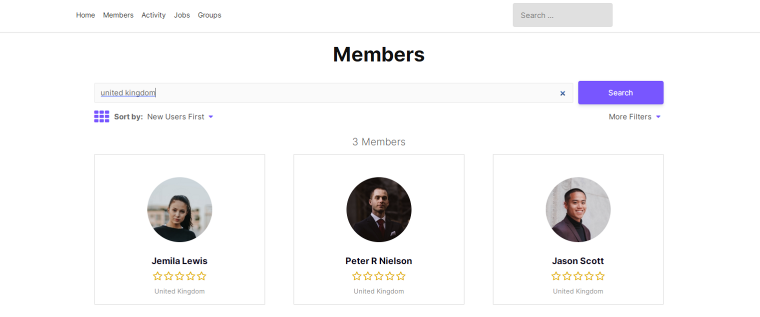 ultimate member user listings